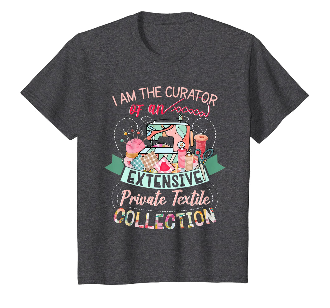 i am the curator of an extensive private textile collection