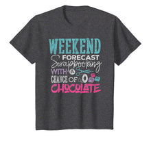 Load image into Gallery viewer, Scrapbook T-shirt Weekend Forecast Scrapbooking Crafting
