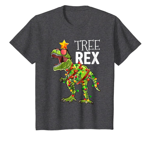 Tree Rex Christmas Shirt T Rex Dinosaur Christmas Gift Boys