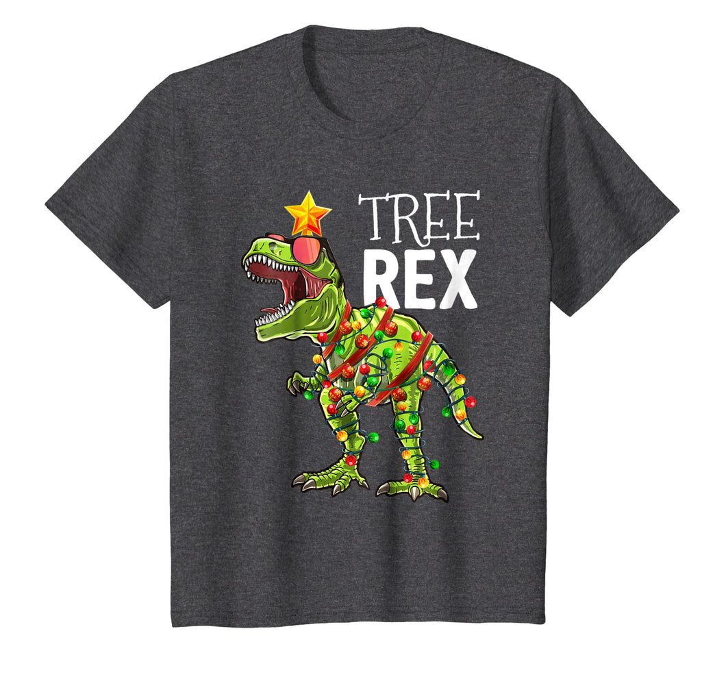 Tree Rex Christmas Shirt T Rex Dinosaur Christmas Gift Boys