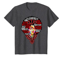 Load image into Gallery viewer, Delta Sorority Natural Hair Woman Sigma Theta Paraphernal T-Shirt
