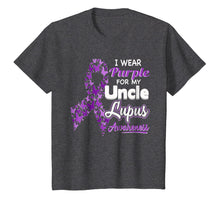 Load image into Gallery viewer, I wear Purple for my Uncle - Lupus Awareness shirt
