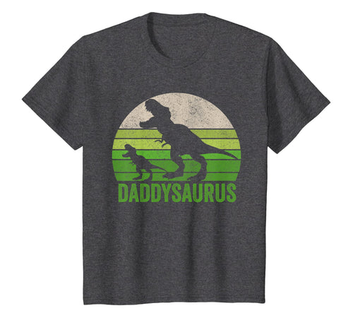 Funny Daddy Dinosaur T Shirt, Daddysaurus Fathers Day Shirts