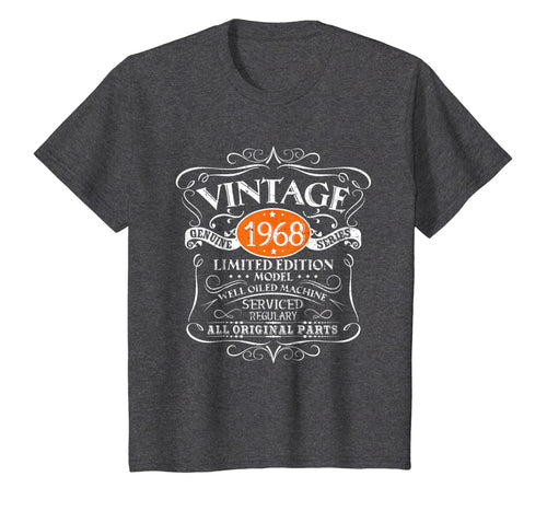 Vintage 1968 51st Birthday All Original Parts Gift T-Shirt