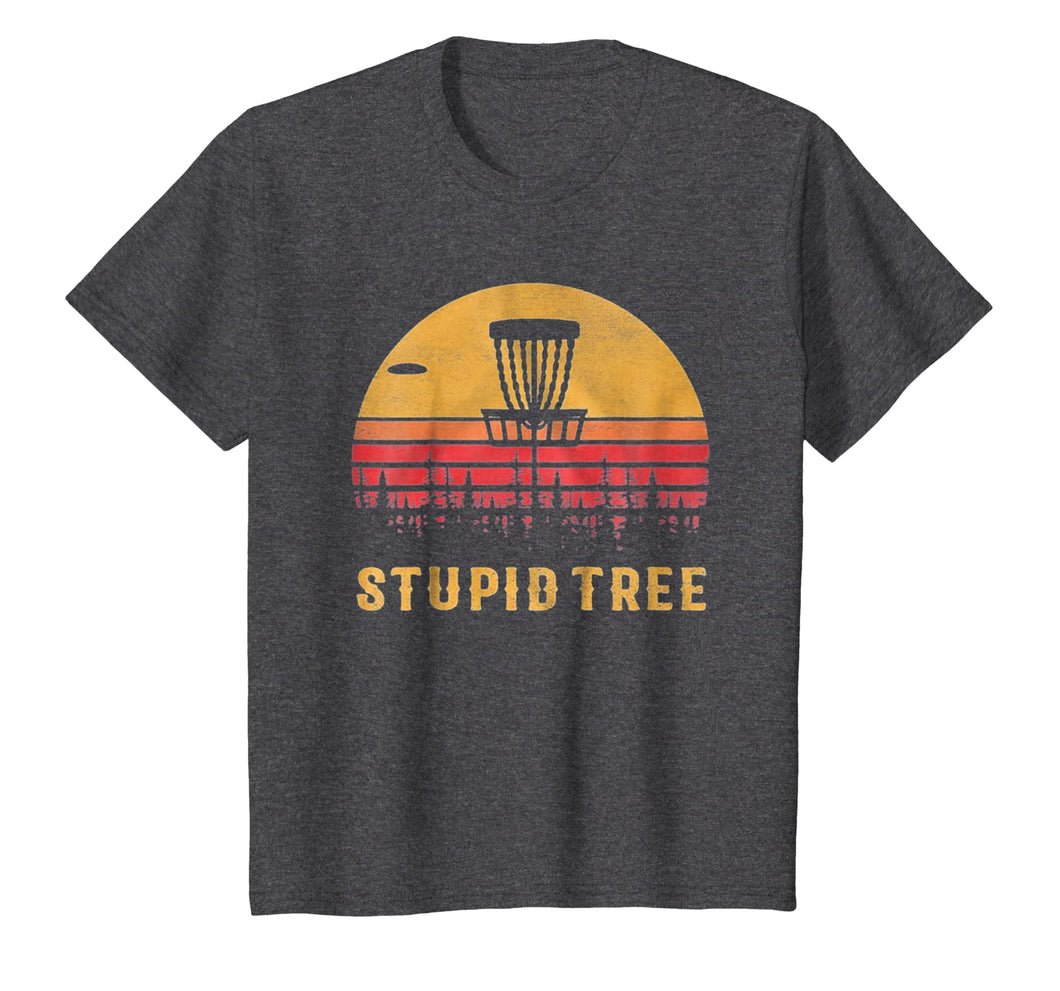Vintage retro Stupid Tree Disc Golf - Frisbee Golf T-shirt