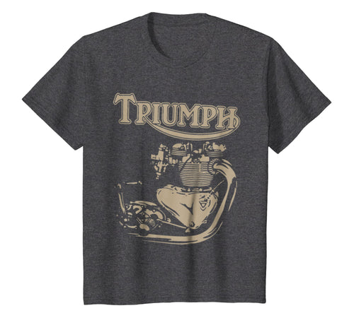 New Triumph Engine Motorcycle Cycling Tshirt