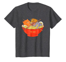 Load image into Gallery viewer, Kawaii Anime Cat Shirt Japanese Ramen Noodles Gift TShirt
