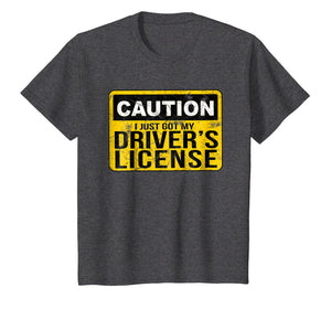 Funny Driver's License T Shirt for New Drivers