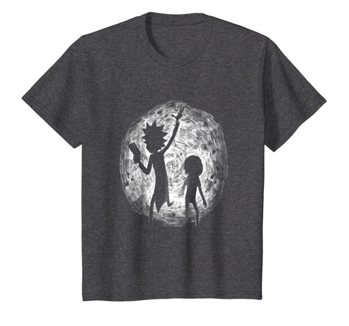 Rick & Morty Portal Hand Drawing - T Shirt