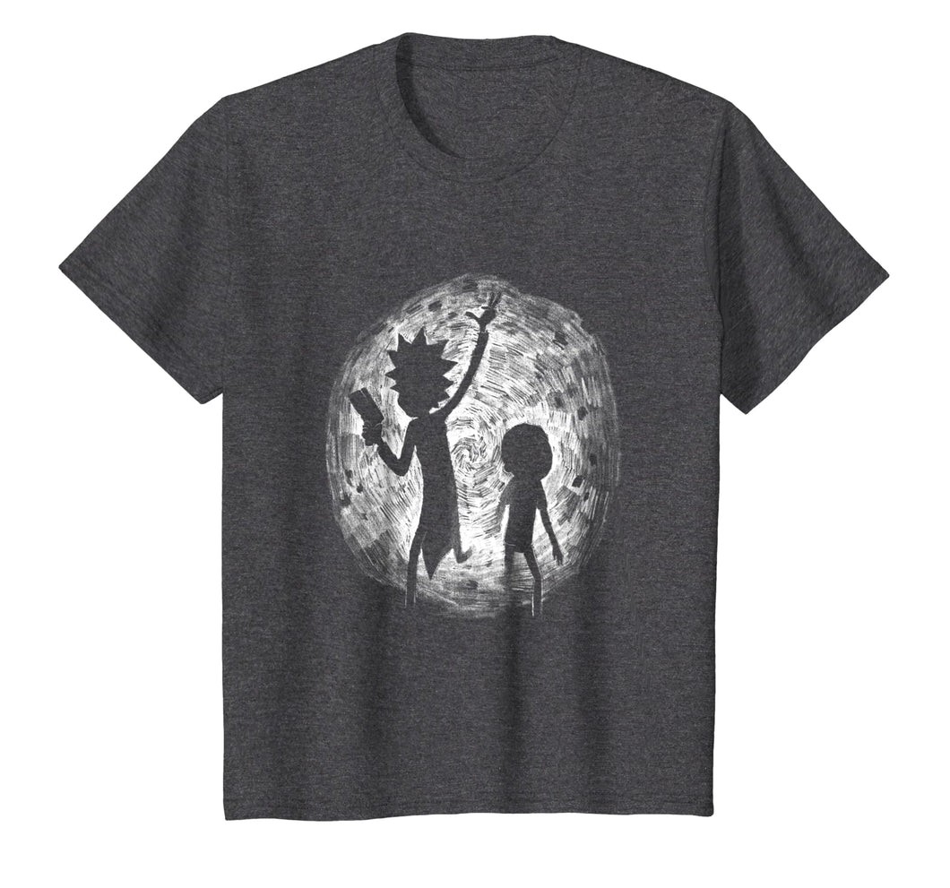 Rick & Morty Portal Hand Drawing - T Shirt