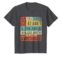 Load image into Gallery viewer, Birthday Countdown 10th Years Old Being Awesome 2009 T-Shirt
