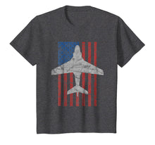Load image into Gallery viewer, A-6 Intruder Jet Airplane Color Vintage Flag T-shirt

