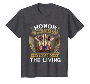 Honor The Fallen Thank The Living Memorial Day T-Shirt Gift