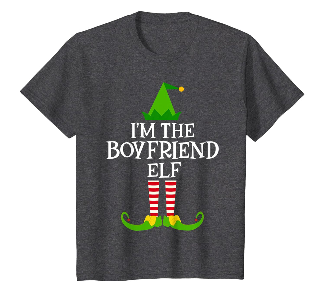 I'm The - BOYFRIEND Elf Matching Family Christmas Holiday T-Shirt