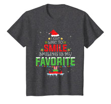 Load image into Gallery viewer, I Just Like to Smile Smiling is my Favorite X-mas Elf Shirt T-Shirt

