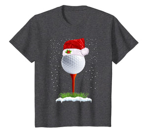 Funny Golfing Christmas Shirt Holiday Golf Ball T-Shirt