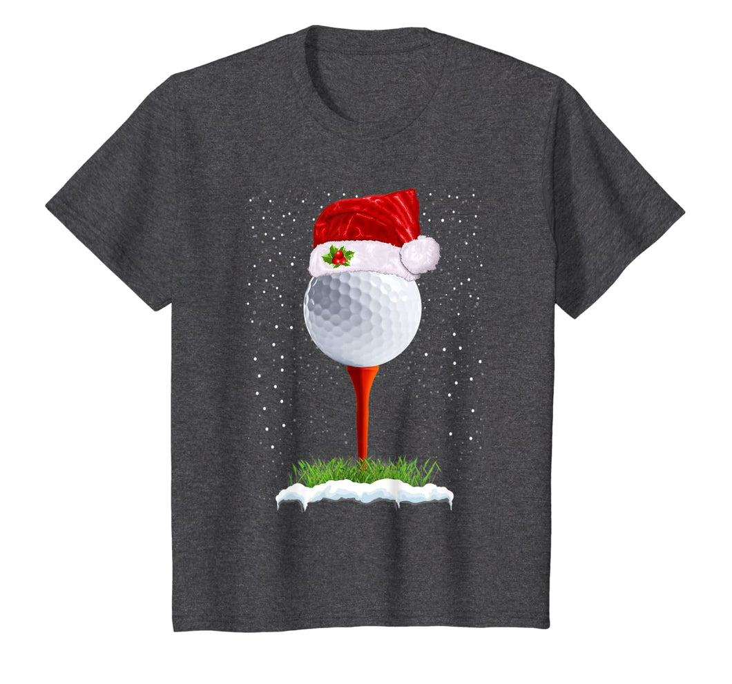 Funny Golfing Christmas Shirt Holiday Golf Ball T-Shirt