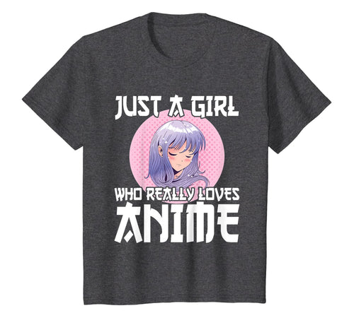 Anime Girl Merch Otaku Gift Just A Girl Who Loves Anime T-Shirt-279331