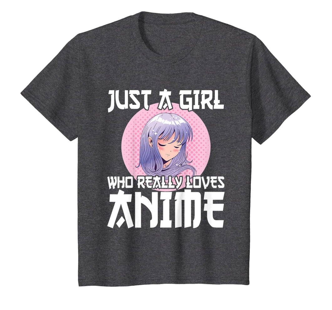 Anime Girl Merch Otaku Gift Just A Girl Who Loves Anime T-Shirt-279331