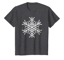 Load image into Gallery viewer, White Snowflake Cool Winter Sports Xmas Gift Men Women Kids T-Shirt
