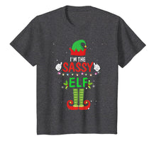 Load image into Gallery viewer, I'm The Sassy Elf Matching Family Group Christmas  T-Shirt
