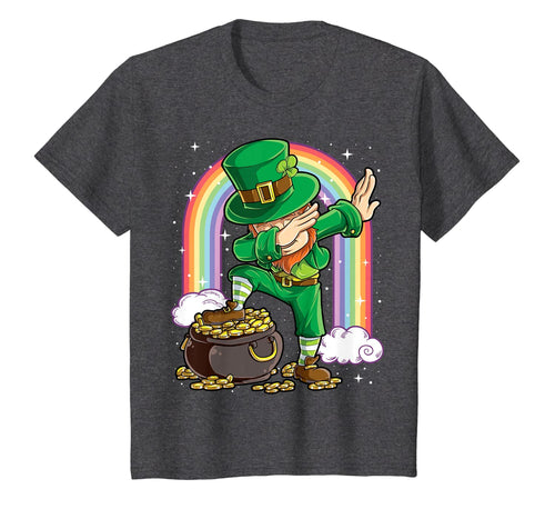 St Patricks Day Dabbing Leprechaun Boys Kids Men Gifts Dab T-Shirt-203544