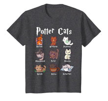 Load image into Gallery viewer, Potter Cats Cute Harry Pawter Kitten Pajama gift for Her T-Shirt-434251

