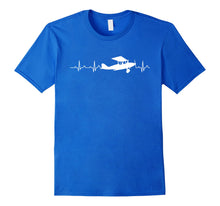 Load image into Gallery viewer, Flying Pilot Shirt, Aviation Heartbeat T-Shirt
