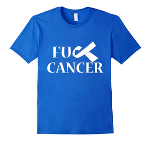 Anti Cancer FU Awareness Ribbon T Tee Shirt