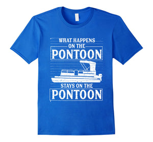 Funny Pontoon Boat T-Shirt Boating Captain Gift Shirt