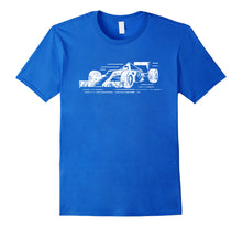 Load image into Gallery viewer, Formula Racecar Distressed Style Racing T-Shirt

