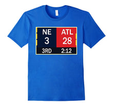 Load image into Gallery viewer, NE 3 ATL 28 Final T-shirt 2 Sides 1 Game
