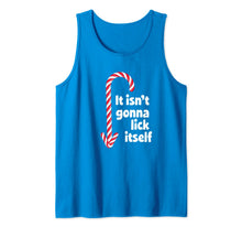 Load image into Gallery viewer, IT ISN'T GONNA LICK ITSELF - Adult Humor Christmas Tank Top
