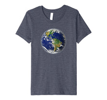 Load image into Gallery viewer, Planet Earth Globe T Shirt for Earth Day
