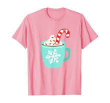 Load image into Gallery viewer, Hot Cocoa With Candy Cane Cream Xmas Christmas Lover T-Shirt
