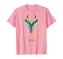 Load image into Gallery viewer, South Africa Rugby Jersey Springboks Bokbefok Bokke Flag T-Shirt
