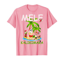 Load image into Gallery viewer, Mele Kalikimaka Santa Claus Merry Xmas Aloha Hawaii Gift T-Shirt
