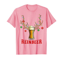 Load image into Gallery viewer, Man Cave Reinbeer Christmas Gift For Beer Lovers Costume Men T-Shirt
