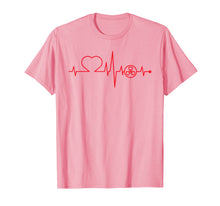 Load image into Gallery viewer, Love Radiology Technician heart beat gift t-shirt men women
