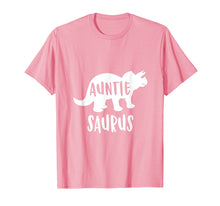 Load image into Gallery viewer, Auntiesaurus T-Shirt Gift for Aunt Pregnancy Announcement
