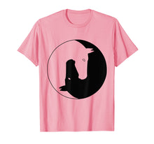 Load image into Gallery viewer, Yin Yang Horse Chinese Tai Chi Symbol Tshirt For Horse Lover

