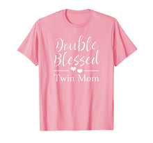 Load image into Gallery viewer, Double Blessed Twin Mom T-Shirt
