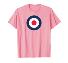 Load image into Gallery viewer, Bullseye Target Ring Pop Art British Flag UK MOD Tee Shirt

