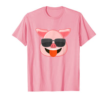 Load image into Gallery viewer, Pig Face Emoji Sunglasses Funny Chinese New Year 2019 Tee
