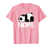 Load image into Gallery viewer, Nope Not Today Lazy Panda Animal Womens Girls T-Shirt Gift
