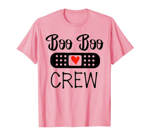 Boo Boo Crew Funny Nurse life Gift Tshirt Nurse Day Gift
