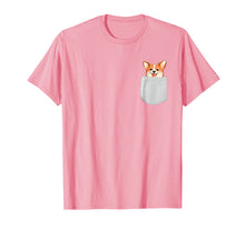 Load image into Gallery viewer, Welsh Corgi Tee with Pocket Detail for Men Women Children
