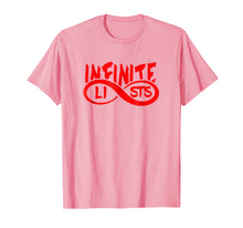 Load image into Gallery viewer, infinite lists shirt
