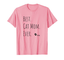 Load image into Gallery viewer, Best Mother's day gift, CAT MOM, Newman Works, Meow shirt
