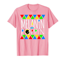 Load image into Gallery viewer, Melanin Poppin! Black Beauty African Pride T-Shirt
